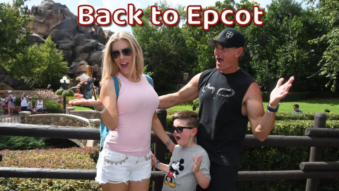 BACK TO EPCOT FOR COSMIC REWIND, TEST TRACK & REMY'S HIDE & SQUEAK
