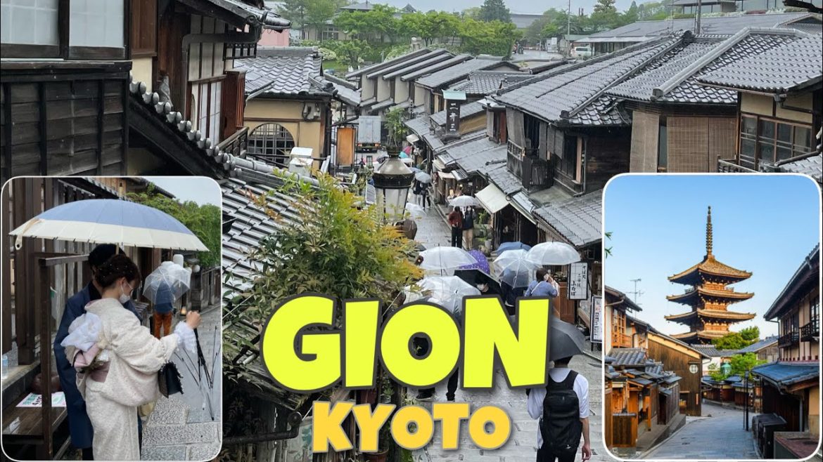GION DISTRICT / HANAMIKOJI STREET / KYOTO TRAVEL
