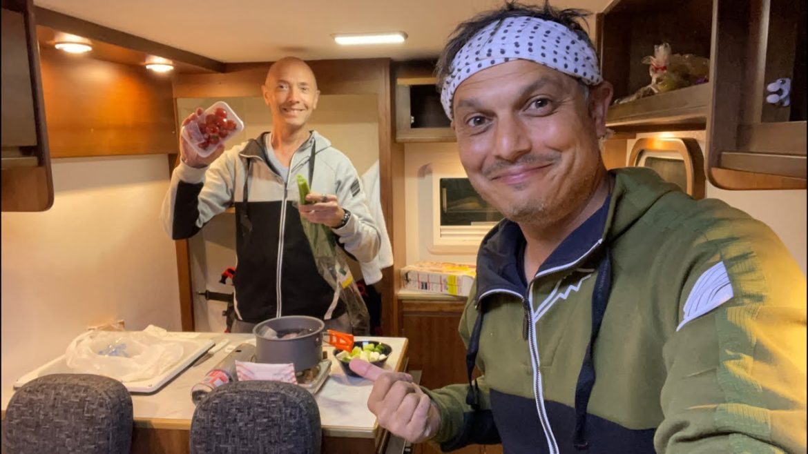 Japanese RV Camper Life, Camp Site & Cooking Japanese RV Camper Life, Camp Site & Cooking