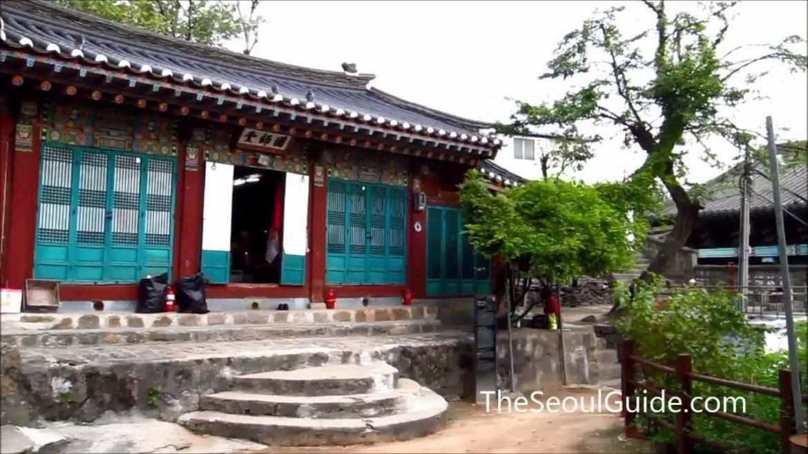 Guksadang Shrine in Seoul, South Korea