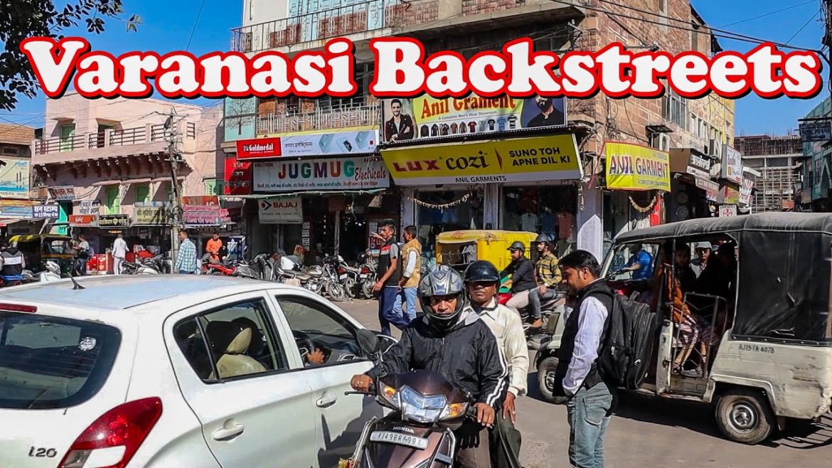 Walking the Backstreets of Varanasi in India Part Two – ASMR Walking Tour Walking the Backstreets of Varanasi in India Part Two - ASMR Walking Tour