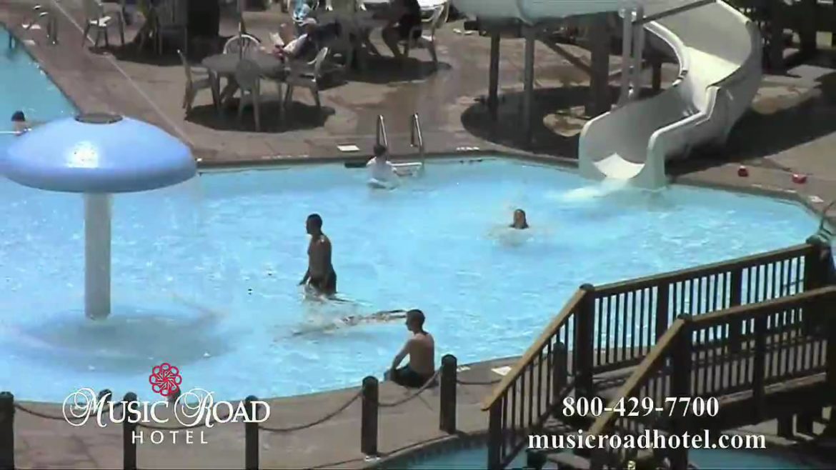 Music Road Hotel Pool and Slide