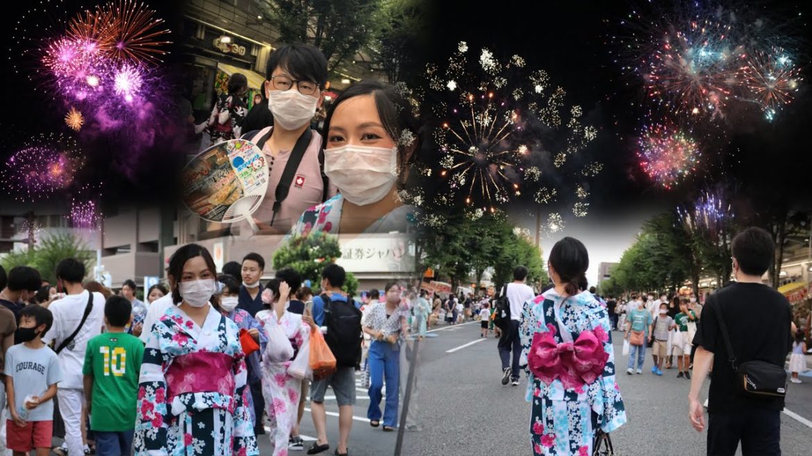 Ncig Saib Tua Paj Teeb Hanabi Nyob Numazu Japan 2022