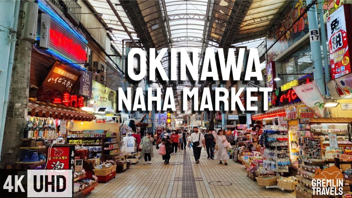 Naha Market Tour - Okinawa, Japan [2022]