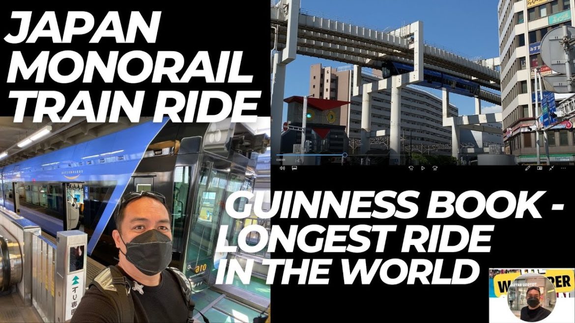 MONORAIL SKY TRAIN RIDE#CHIBAMINATO #CHIBA Monorail