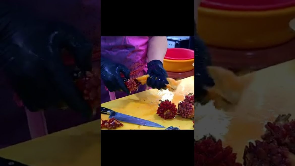 street food asmr food fish cutting korean food asian seafood sashimi making video #shorts 260722 12