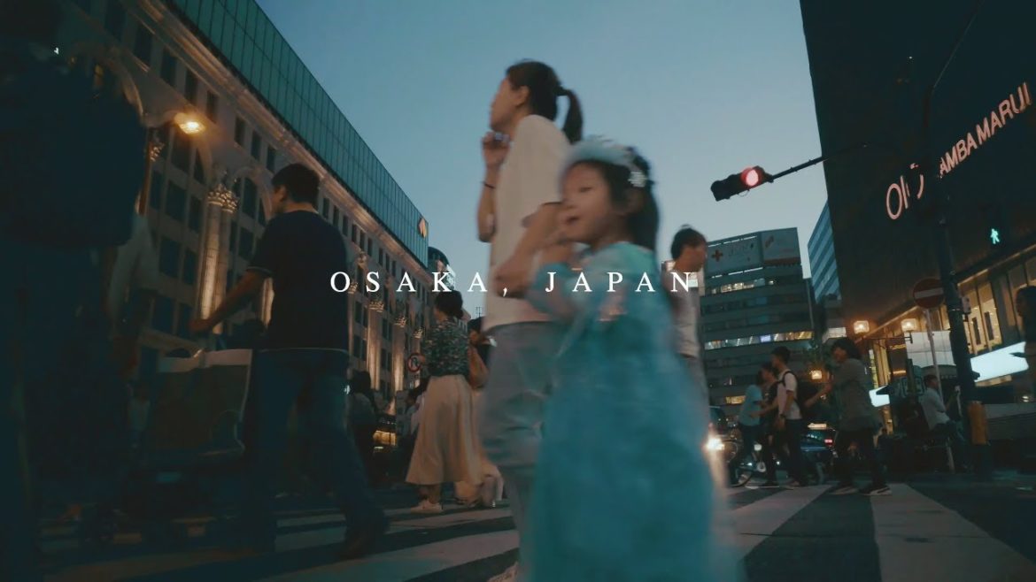 Osaka Streets 4K - Japan Travel Guide