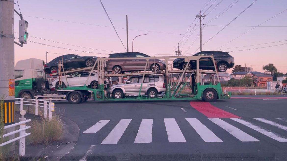 Driving Log | Leaving Toyohashi Fish Market Heading to Gamagori City