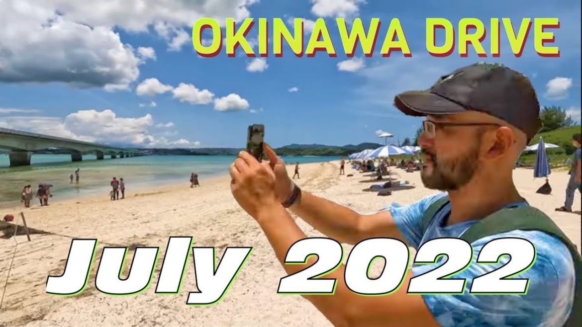 Drive to See Okinawa’s Incredibly Blue Ocean | Okinawa Vlog July 2022