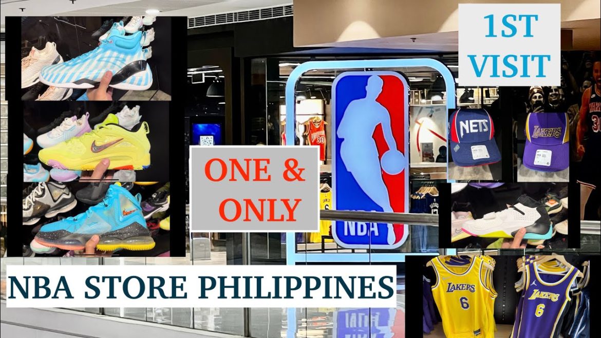 First Store Visit I NBA STORE PHILIPPINES I 07-29-2022 4K First Store Visit I NBA STORE PHILIPPINES I 07-29-2022 4K