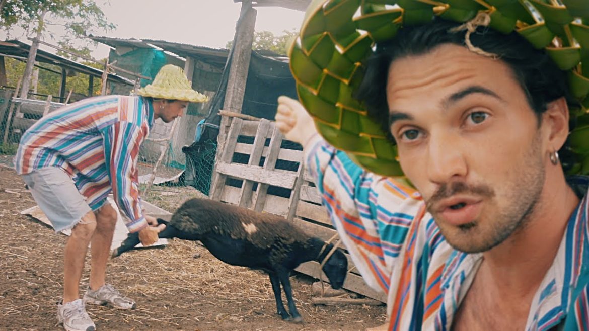 Estoy en un rancho de Veracruz.