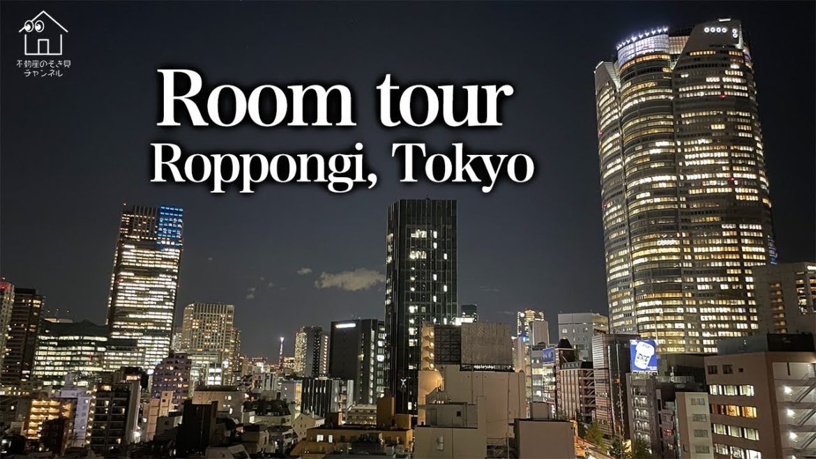 【Room Tour】Japanese Micro Apartment Tour in Roppongi, Tokyo【English sub】
