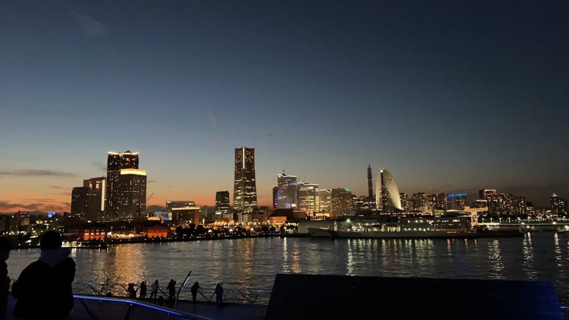 Osanbashi Yokohama to Minato Mirai Live Walking Tour #yokohama #osanbashihall #minatomirai