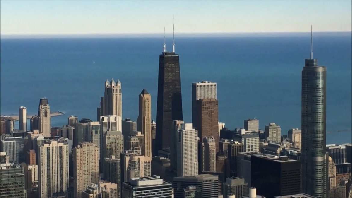 103rd Floor Skydeck Views and The Ledge – The Willis (Sears) Tower – Chicago Illinois 103rd Floor Skydeck Views and The Ledge - The Willis (Sears) Tower – Chicago Illinois