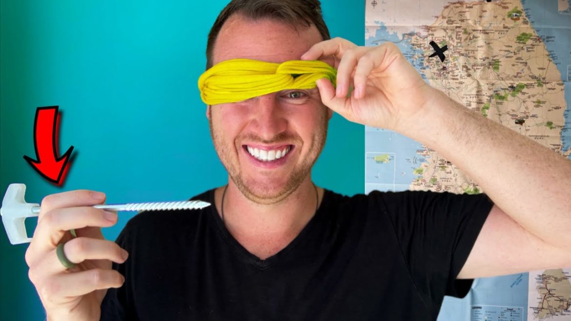 Throwing a Dart at a Map of South Korea and Going Wherever it Lands 🇰🇷 Travel Vlog