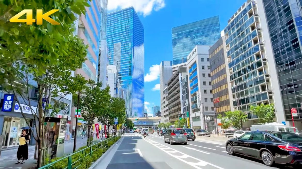 🇯🇵 Tokyo Summer Bike Ride - Ebisu to Shinjuku  | 2022・4K