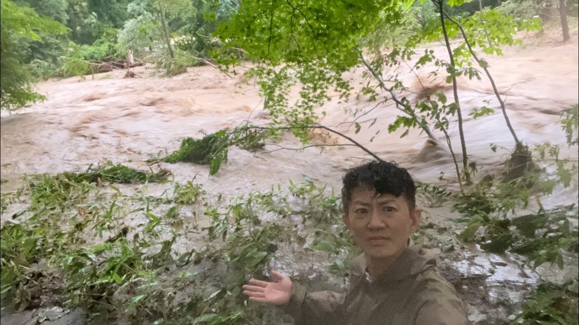 ［直播］奧入瀨溪流一夜變成咆哮黃河！日本青森連續大雨洪水山泥傾瀉，我們被困酒店│青森 十和田 奥入瀬川 でも氾濫危険水位超える 避難指示 青森市に大雨・洪水警報