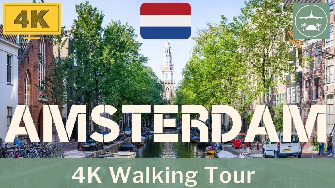 Amsterdam Walking Tour 4K / Netherlands