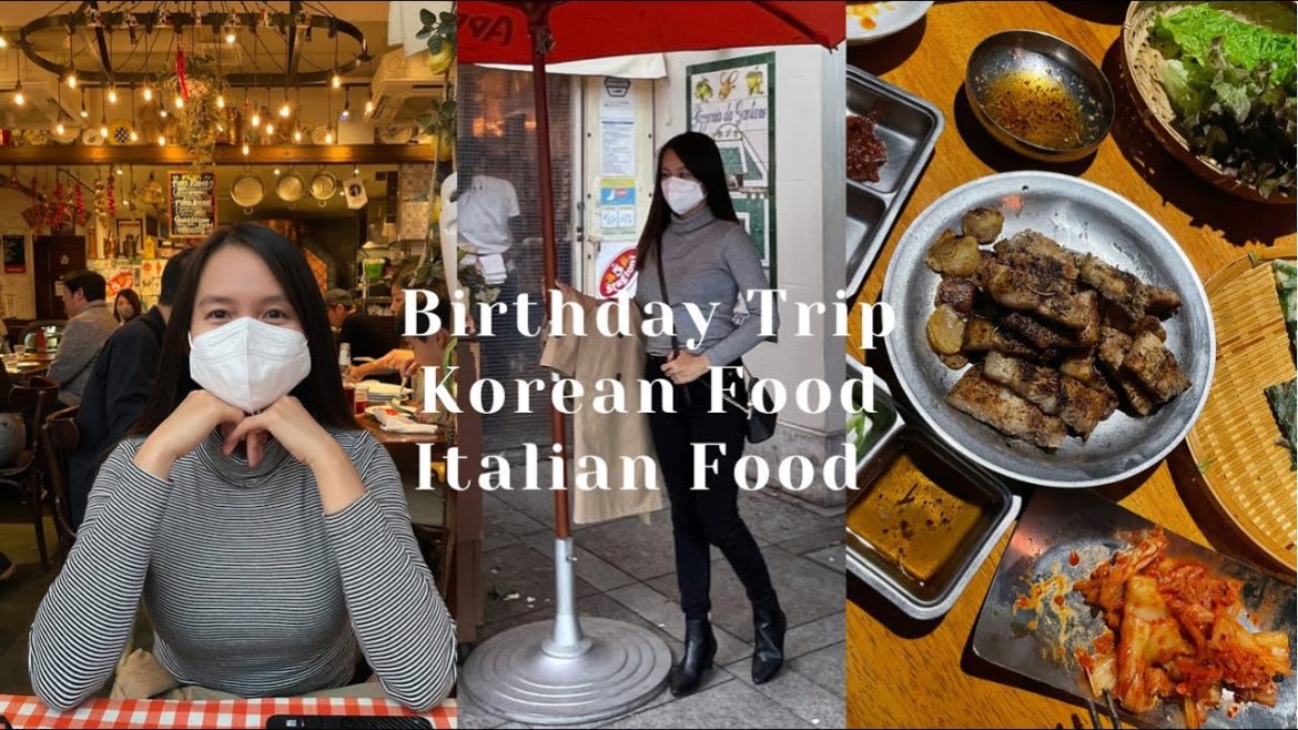 Birthday Celebration: Fukuoka Trip, Korean Food, Dr Martens, Italian Food, Tinker Bell Cake