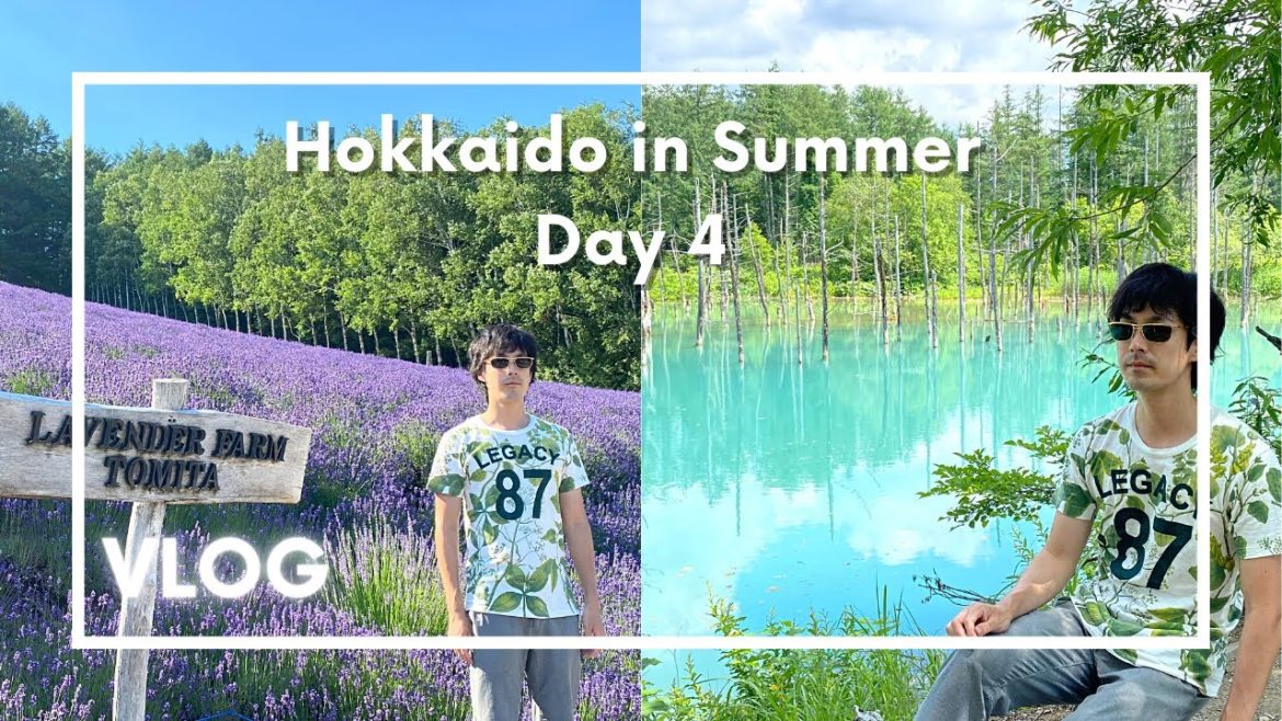 Hokkaido in Summer Day 4 Japan travel vlog (Biei, Furano)