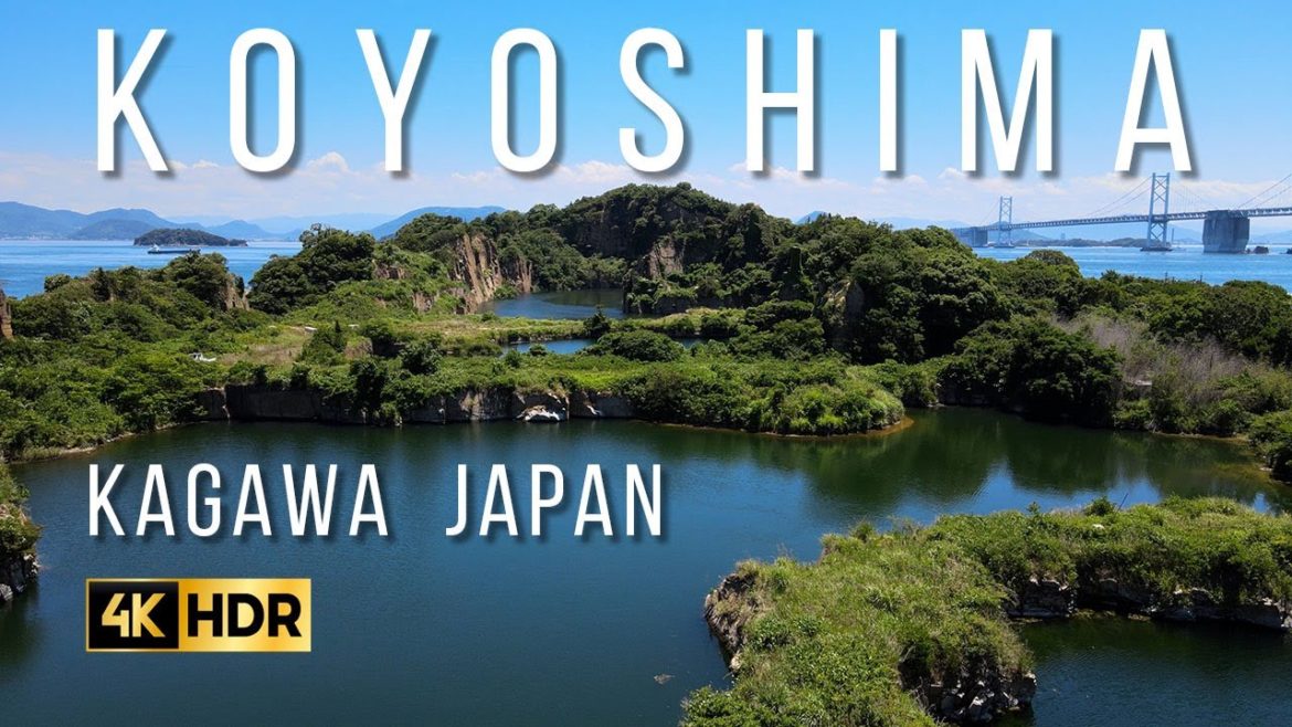 [4K] 小与島 Koyoshima Kagawa Japanese Islands Scenery Beautiful Nature with Peaceful Relaxing Music