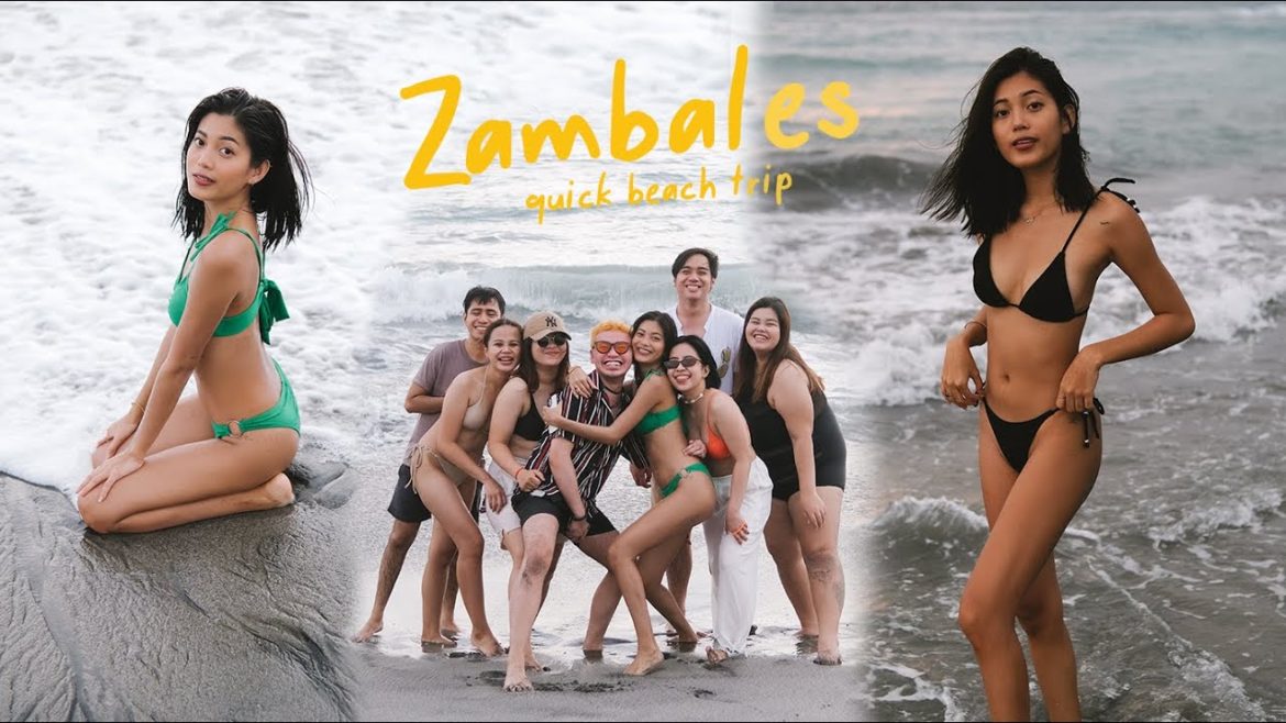 Quick beach trip to Zambales! ☀️🌴🌊