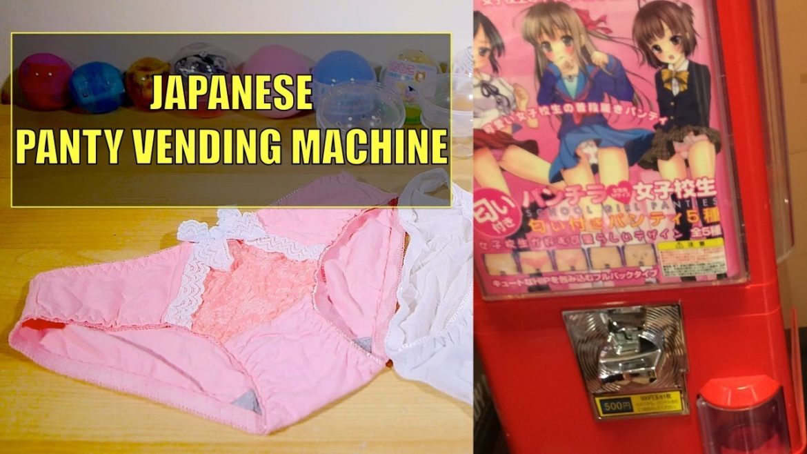Panties Vending Machine in Japan! THEY EXIST! Panties Vending Machine in Japan! THEY EXIST!
