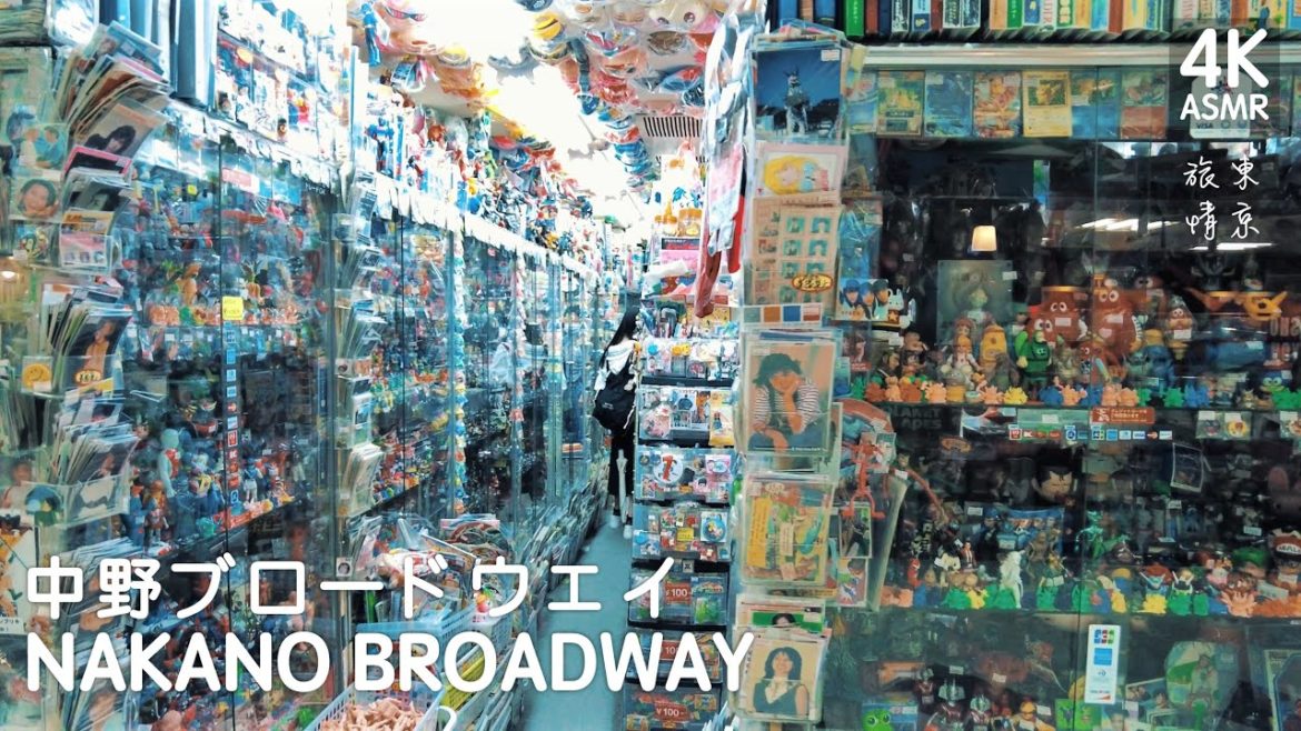 NAKANO BROADWAY, a mecca of Japanese subcultures(中野ブロードウェイ)🤖4K Binaural Sounds NAKANO BROADWAY, a mecca of Japanese subcultures(中野ブロードウェイ)🤖4K Binaural Sounds