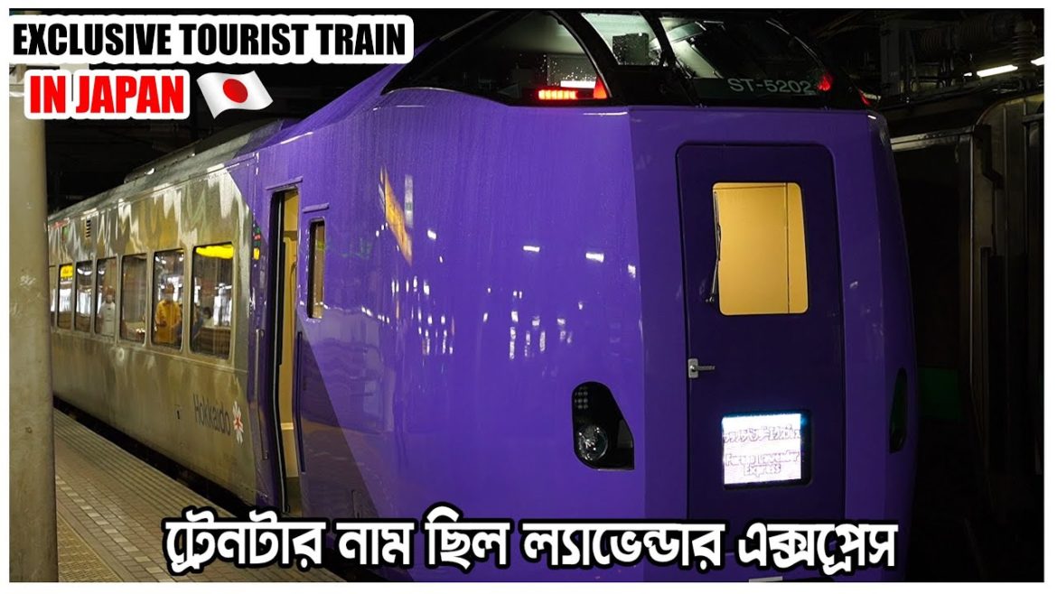 Exclusive Travel by a Comfortable, Modern, Purple Train in Hokkaido, Japan 🇯🇵 LAVENDER EXPRESS TRAIN