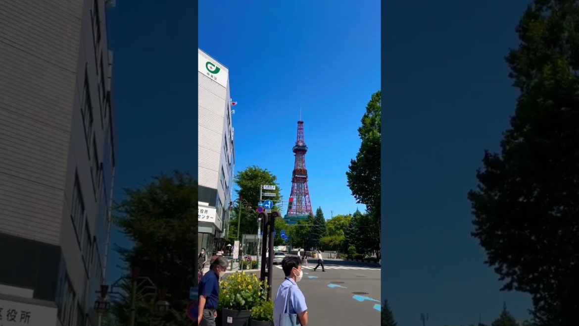 삿포로 오늘도 날씨 맑음 #홋카이도 #삿포로 #북해도