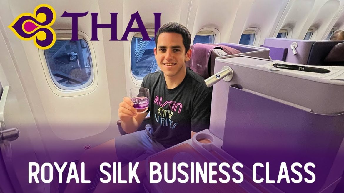 Thai Airways Business Class B777-300 Mumbai to Bangkok