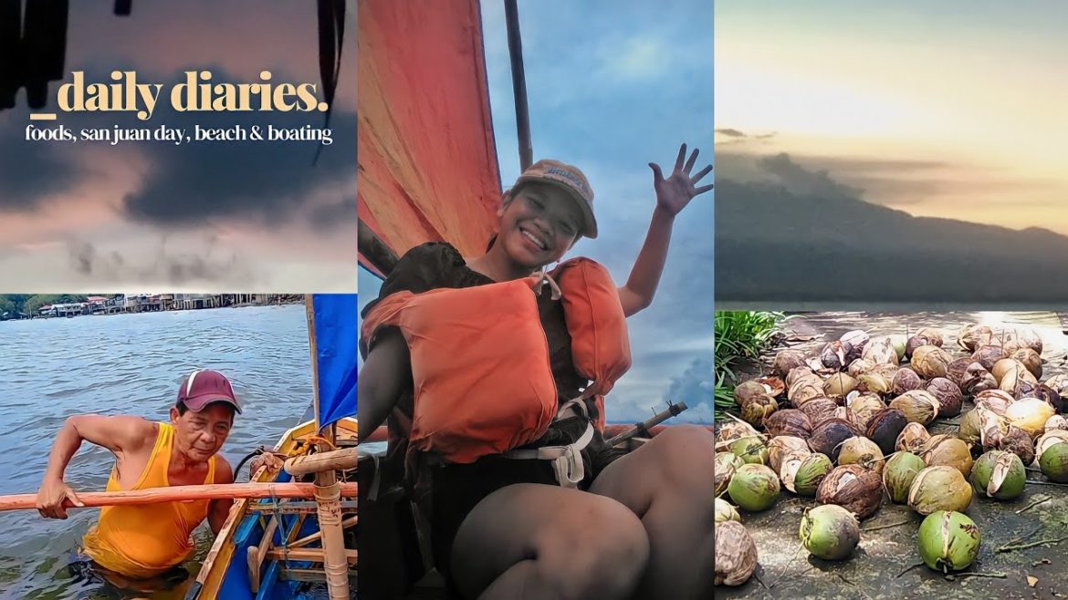 DAILY DIARIES | stayed in the store, foods, san juan day, beach & boating I panicked DAILY DIARIES | stayed in the store, foods, san juan day, beach & boating *I panicked*