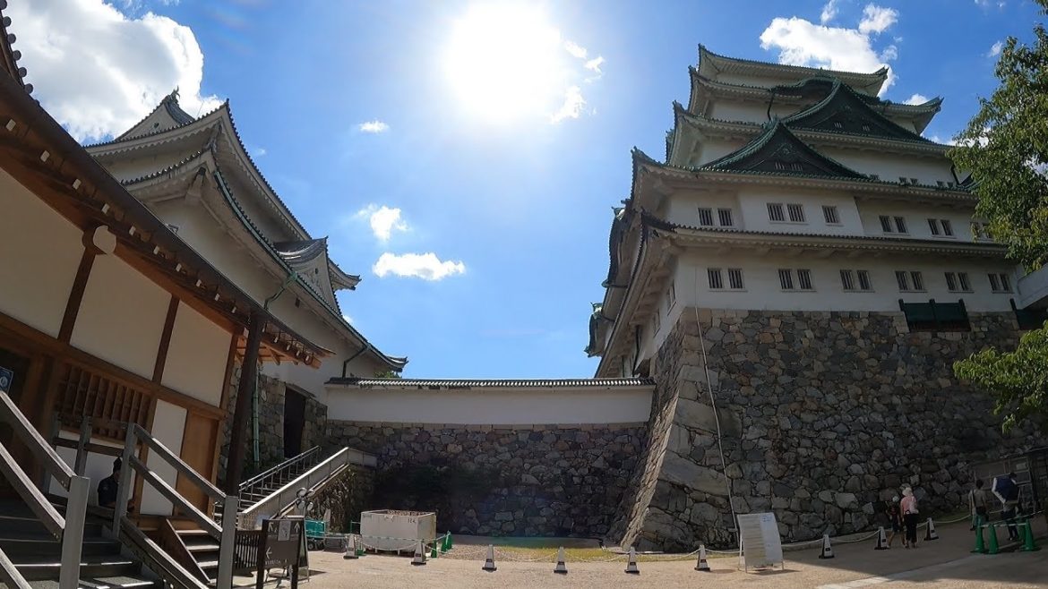 名古屋駅🚅から名古屋城🏯へ、日本のレトロな商店街を散策😎