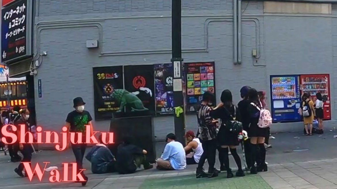 Kabukicho Shinjuku Tokyo in Japan walking tour. 【4K】7.2022 Kabukicho Shinjuku Tokyo in Japan walking tour. 【4K】7.2022