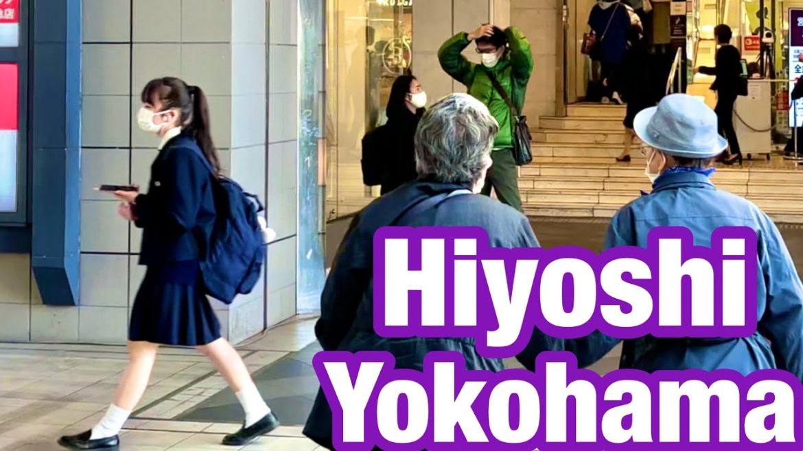 [JAPAN/Yokohama]Hiyoshi walking scenery[Kanagawa]