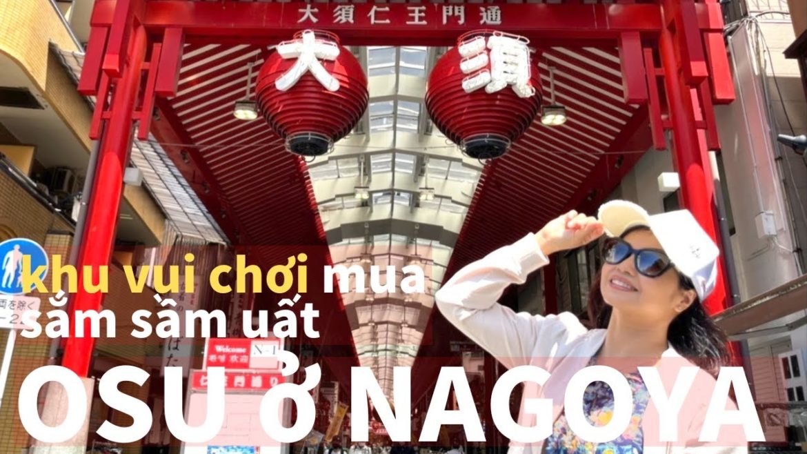 Osu khu vui chơi mua sắm sầm uất ở Nagoya, NhậtBản Osu khu vui chơi mua sắm sầm uất ở Nagoya, NhậtBản