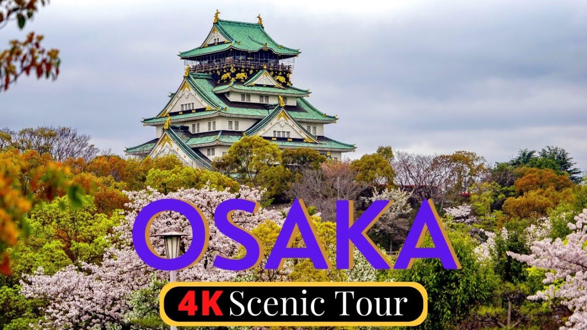 Quick Trip to Osaka, Venice of Japan 4K Scenic Tour