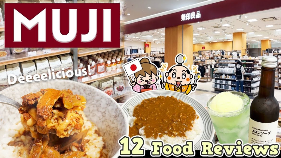 MUJI Food Review in Japan / 12 Recommended products / Tokyo