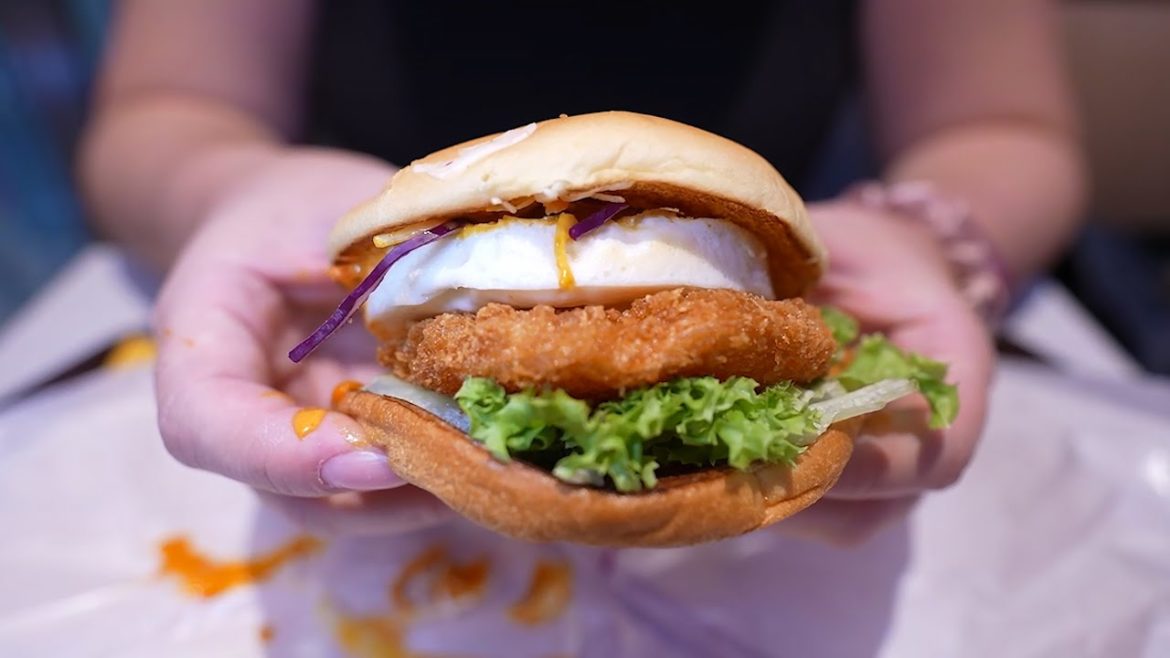 McDonald's New Laksa Burger
