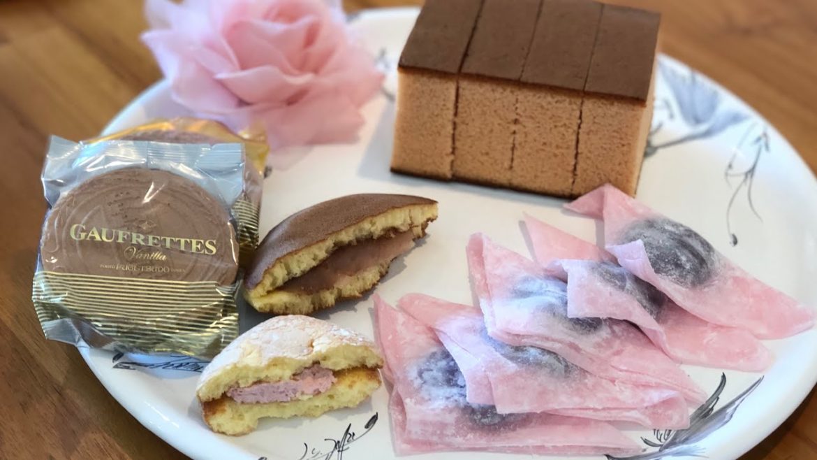 Delicious Sakura Sweets Tasting