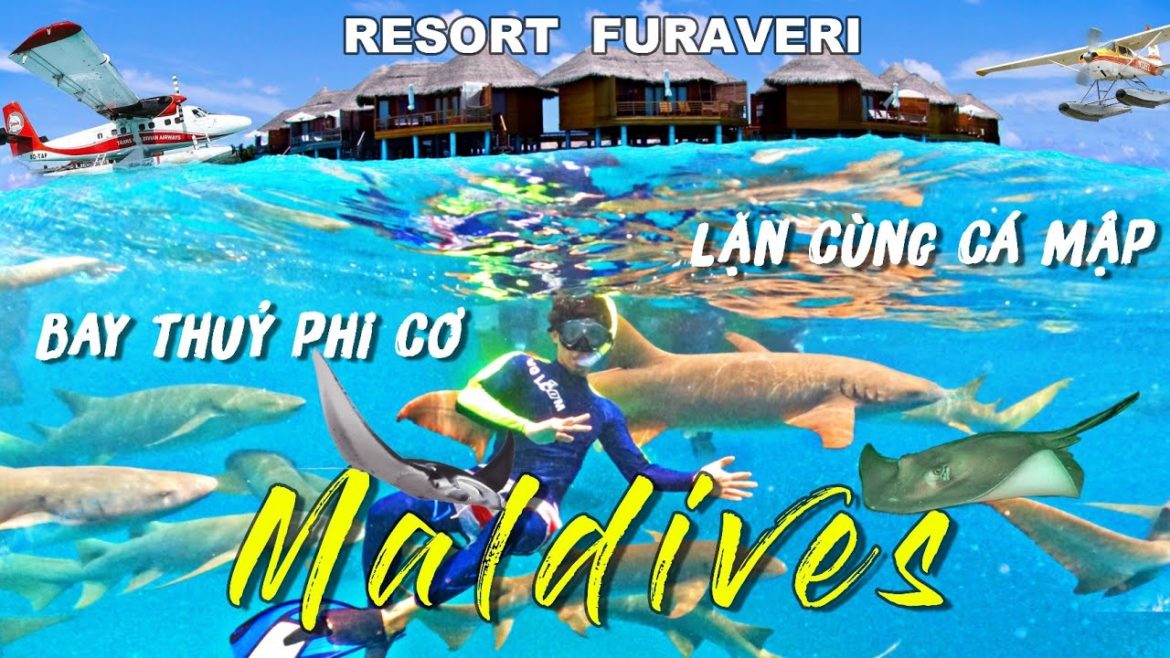 Toàn cảnh quốc gia phẳng và thấp nhất TG từ thủy phi cơ. Kinh nghiệm chơi MALDIVES