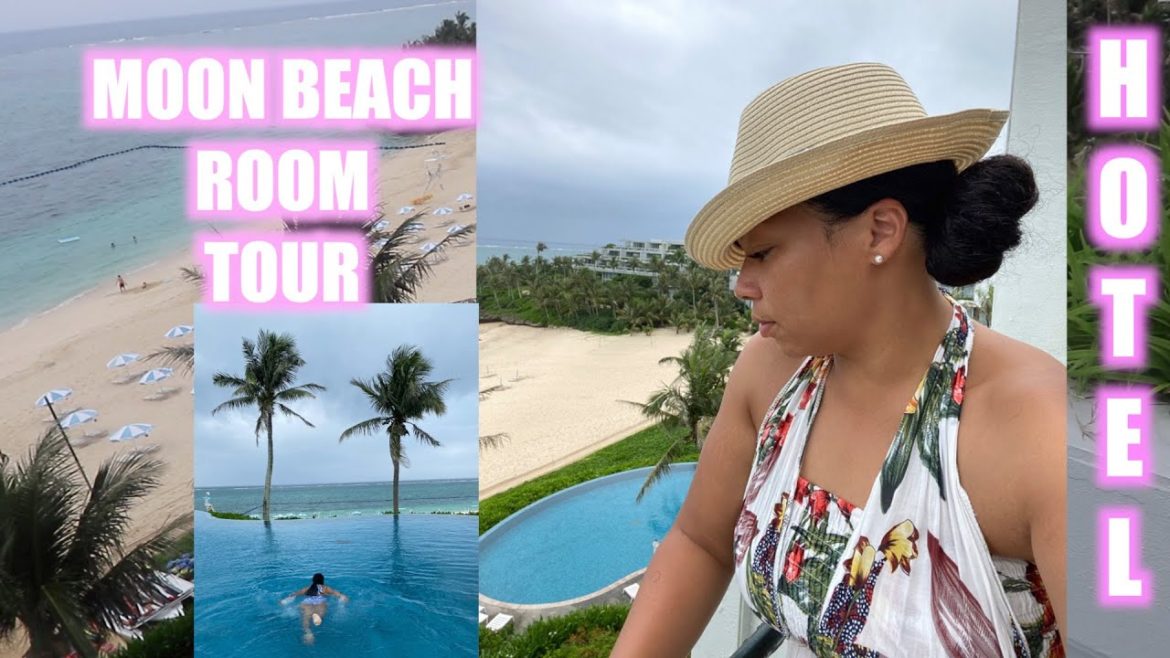 1 Things to do in OKINAWA Hotel Moon Beach Room Tour|Living Abroad Japan