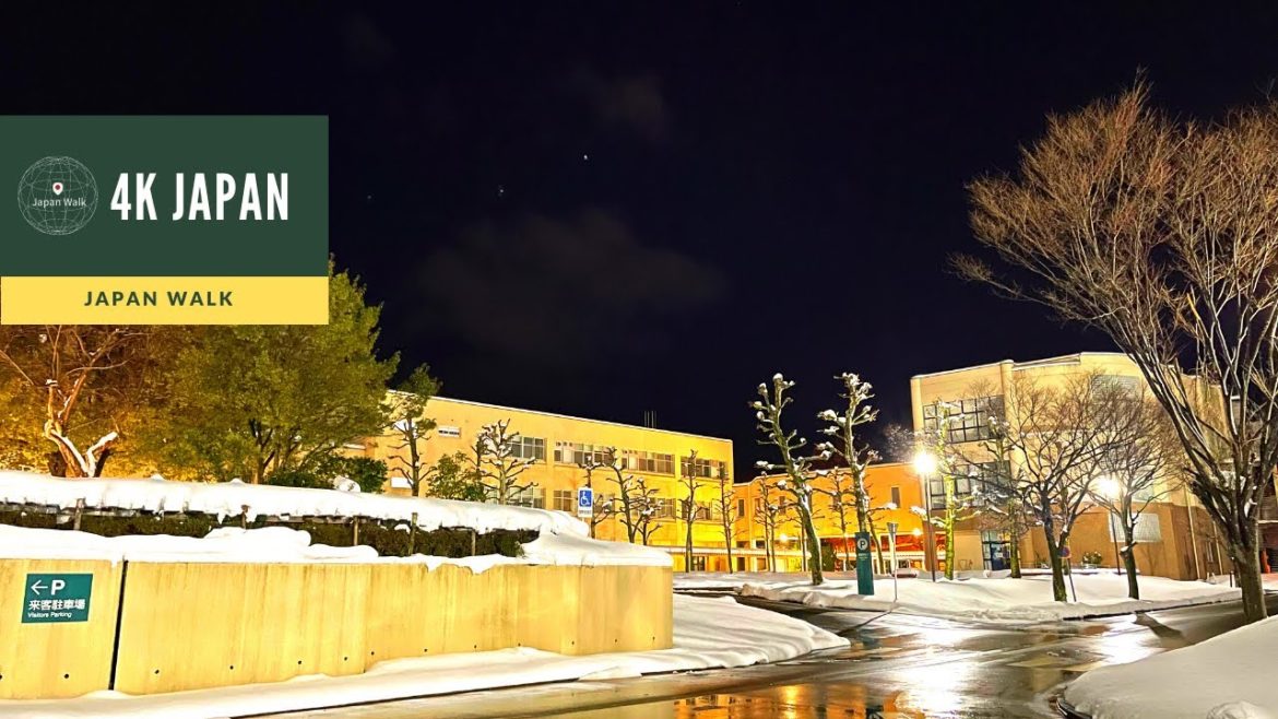 Snow 4K Japan Walk – NIIGATA Nagaoka University of Technology Neighborhood Walking Tour | 新潟長岡 2021 Snow 4K Japan Walk - NIIGATA Nagaoka University of Technology Neighborhood Walking Tour | 新潟長岡 2021