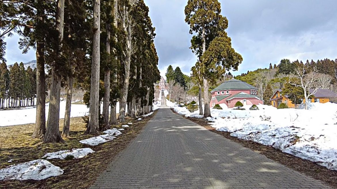 Walking tour in Hokkaido, Japan🇯🇵  no music | 北海道 観光 トラピスト修道院