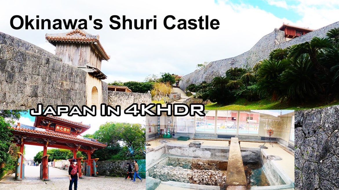 [4K] Shuri Castle Walk Tour | Okinawa Prefecture, Japan