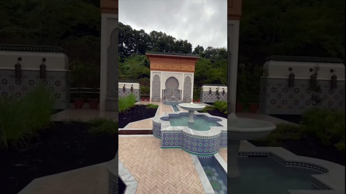 Newly renovated Moroccan Royal Rose Garden