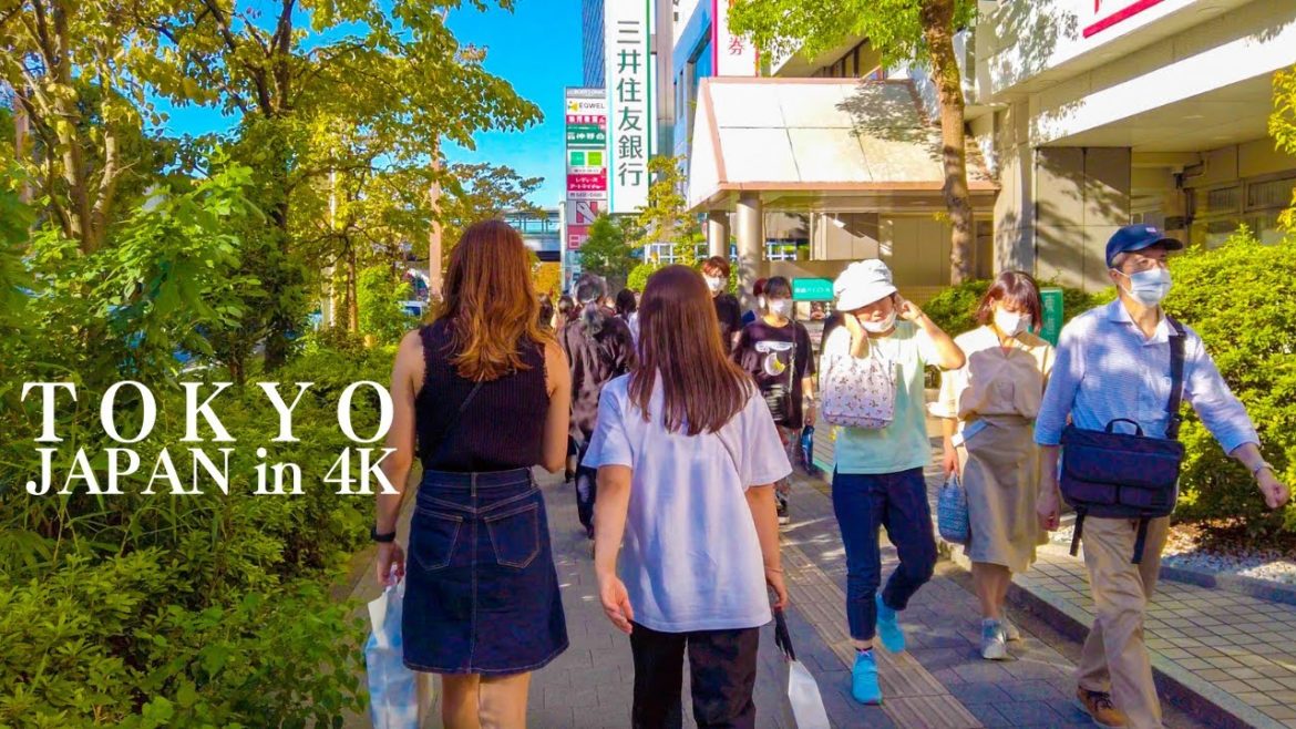 4K Japan in TOKYO - Rakuten, Futakotamagawa | Walking Tour (二子玉川, 楽天)