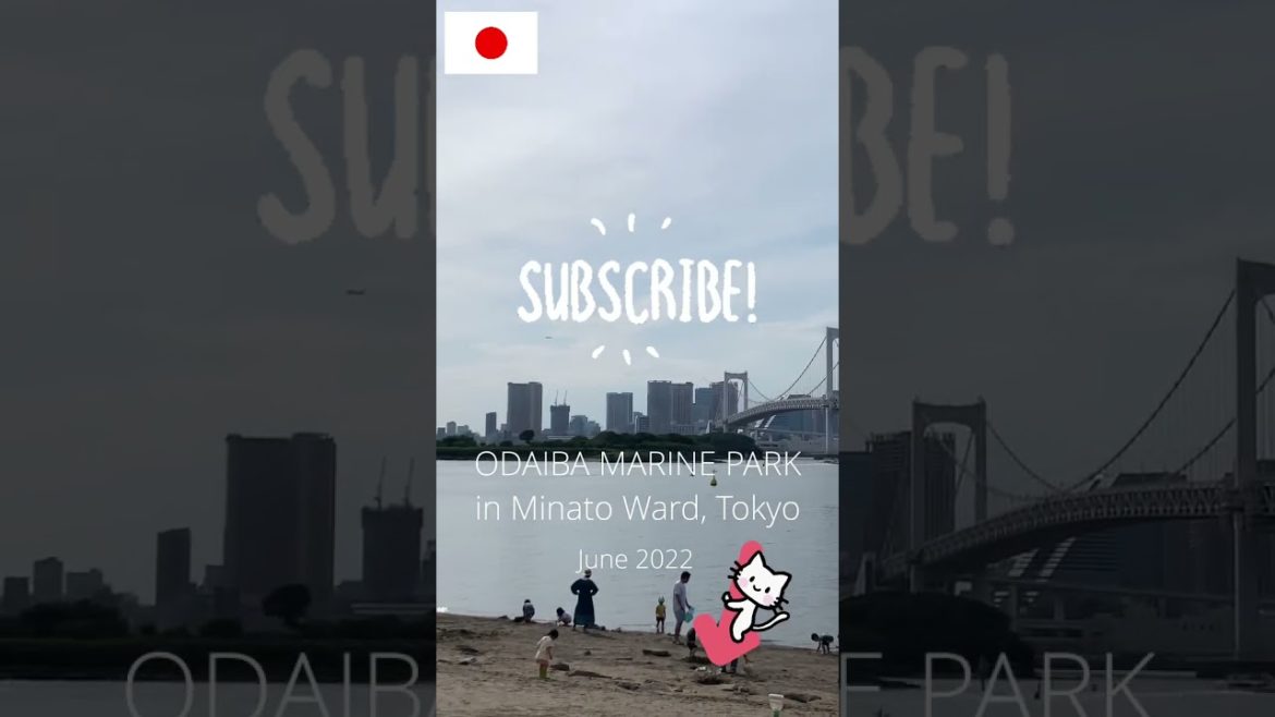 ODAIBA MARINE PARK in Minato Ward, Tokyo