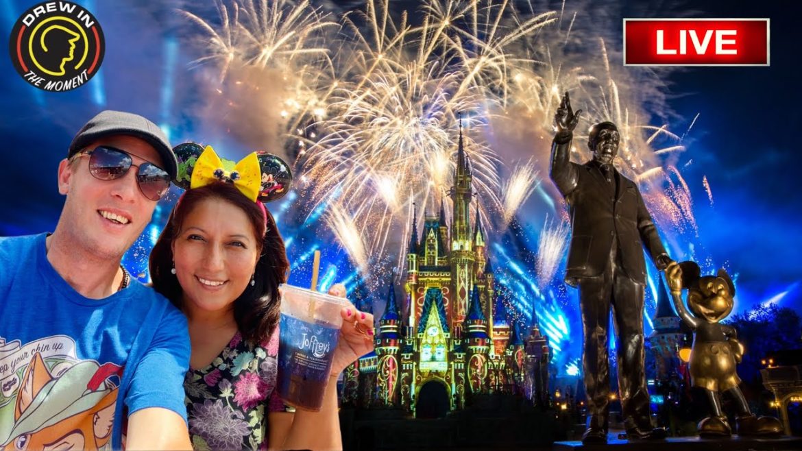 🔴 LIVE: Magic Kingdom - Characters, Rides, Fireworks & More 07-31-22 | Walt Disney World #Live