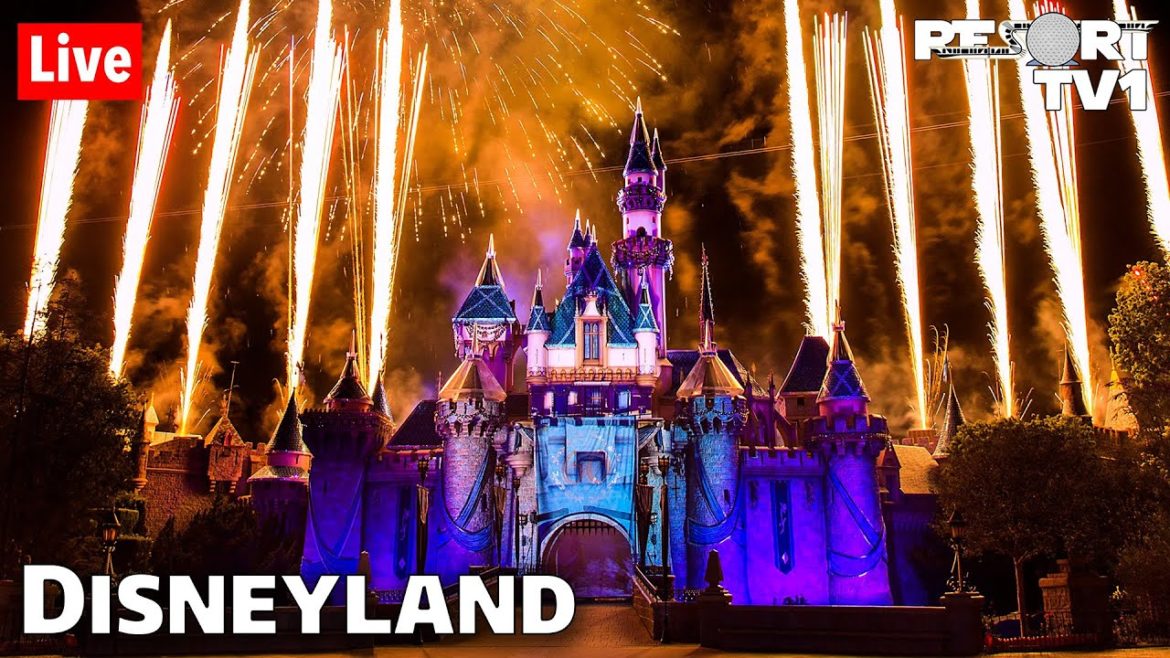 🔴Live: An Evening at Disneyland - Electrical Parade, Fireworks, & Rides - Disneyland Live Stream